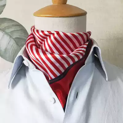 Star Korean fashion Oba hipster men and women silk scarf small square scarf scarf scarf