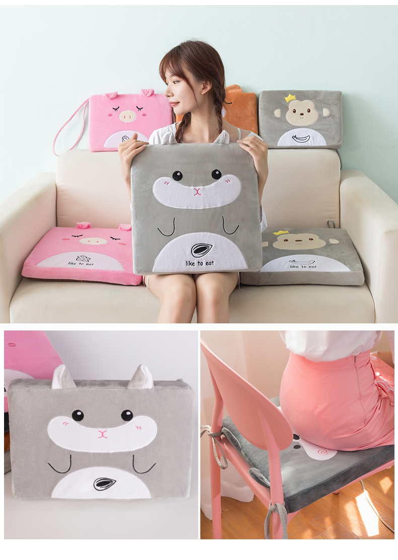 đệm cao su nữ sinh viên đệm lớp phân dày xe tăng bởi hai đối tượng nam Lianju rắm đệm pad - Ghế đệm / đệm Sofa bộ đệm ghế