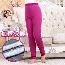 Middle-aged Antarctic cotton loose cotton mama grandma three layers of cotton fatton and thicken warm pants winter