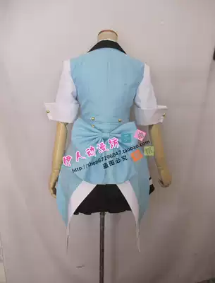 特價akb0048 襲名組大島優子藍白版打歌服演出服cosplay定做 特價akb0048 襲名組大島優子藍白版打歌服演出服cosplay定做