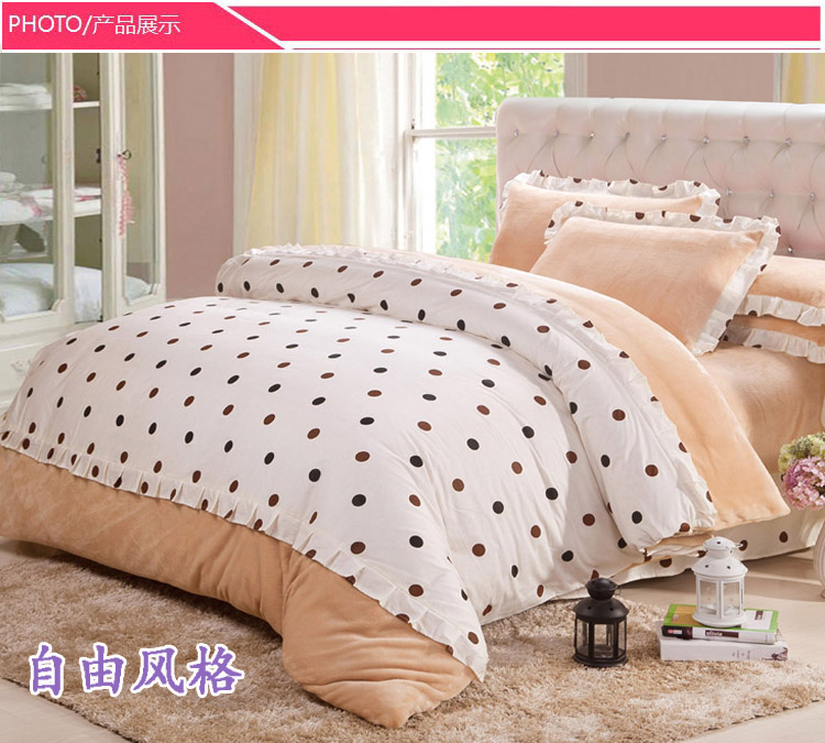 Phiên bản tiếng Hàn của chăn nhung bao bông đơn mảnh ấm flannel chăn che giường đơn đôi chăn che nhung san hô mùa đông chăn đũi