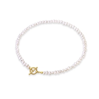 Чокер из жемчуга, французский стиль