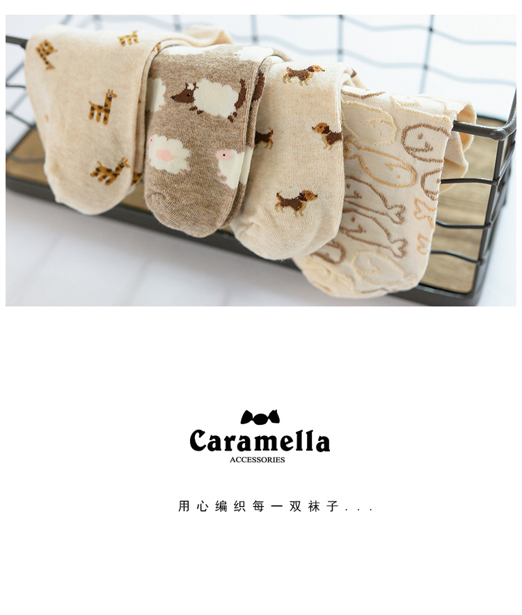 Mùa xuân và hè 2017 mới dành cho phụ nữ Hàn Quốc vớ vớ ngắn cotton cotton thấm hút mồ hôi thấm hút bốn đôi hộp quà vớ nike