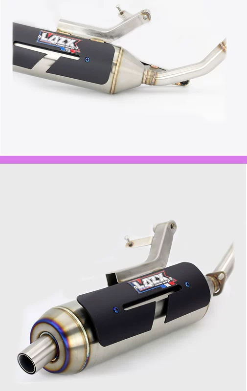 Ống xả Raystone F lửa F lửa RSZ Qiaoge WISP 100 sửa đổi đường ống áp lực thẳng ngược không MK Nibi GT - Ống xả xe máy
