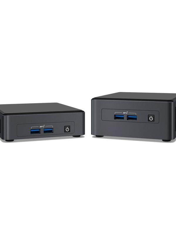 Intel 11Th Generation Core 11Tnhtnki5I7 Tiger Canyon Nuc Mini Computer Host Micro-Sized Brand New Barebone Mini Workstation Gaming Dual-Network Port Upgrade to 12Th Generation
