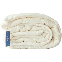 Full cotton A type of mother and baby grade soft quilted quilt by the core winter quilted by the spring and autumn by air conditioning by single double soy fiber quilt