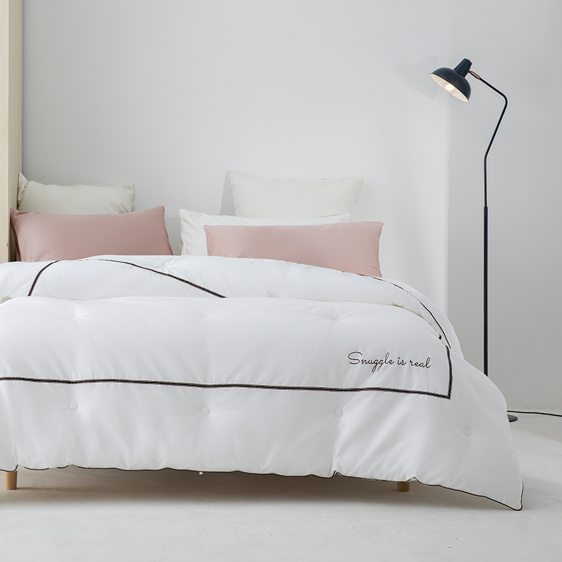 Five-star hotels use feather velvet quilt core cotton spring and autumn quilt air-conditioning quilt summer cool quilt warm fiber winter quilt