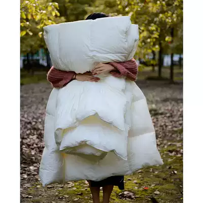 Infants and children double A standard cotton DuPont plant feather velvet fiber quilt fluffy quilt spring and autumn quilt