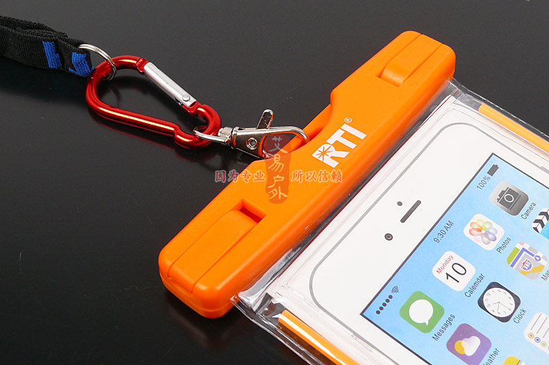 RTI với dải dạ quang câu cá ngoài trời thể thao đặc biệt không thấm nước điện thoại di động túi câu cá thiết bị câu cá chài lưới bắt cá