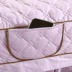Beauty khăn trải giường denim bông giường rắn màu bông bao gồm liệu pháp massage SPA thẩm mỹ viện tùy chỉnh với lỗ - Trang bị tấm Trang bị tấm