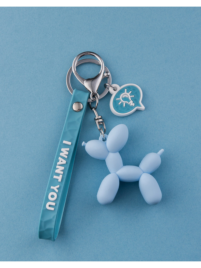 Personalized dog keychain pendant
