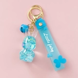 Брелок, милая цепь подходит для мужчин и женщин, украшение на сумку для влюбленных с застежкой, популярно в интернете