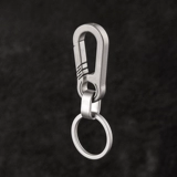 Брелок, мужская металлическая подвеска с застежкой, креативная цепь, 12 года, простой и элегантный дизайн