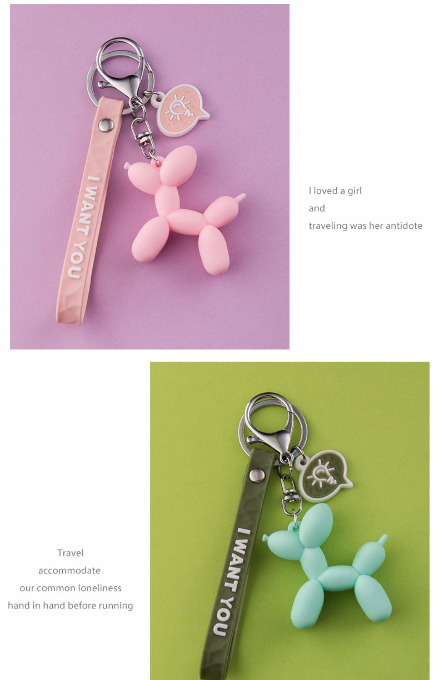 Personalized dog keychain pendant