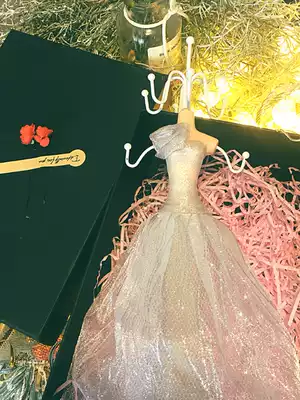 Jewelry rack Wedding creative ornaments Princess jewelry rack Model earrings pylons display birthday gifts for girls