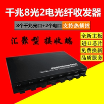 SC port of all - optical fiber transceiver full - optical fiber convergent switch