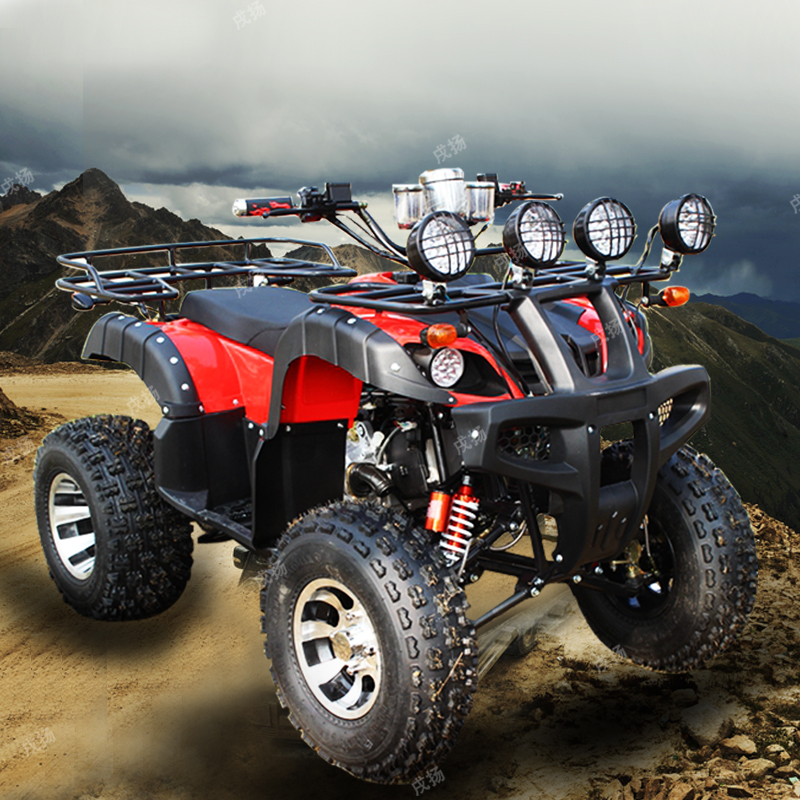 Big and small bull Longding big hummer big Mars off-road ATV Chain drive shaft drive stepless variable speed belt reverse