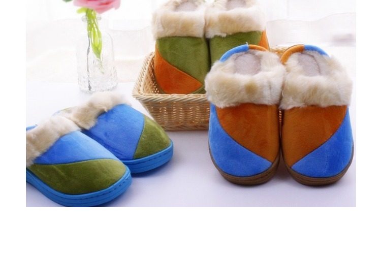 Pantoufles enfants en coton - semelle caoutchouc - Ref 1010328 Image 18