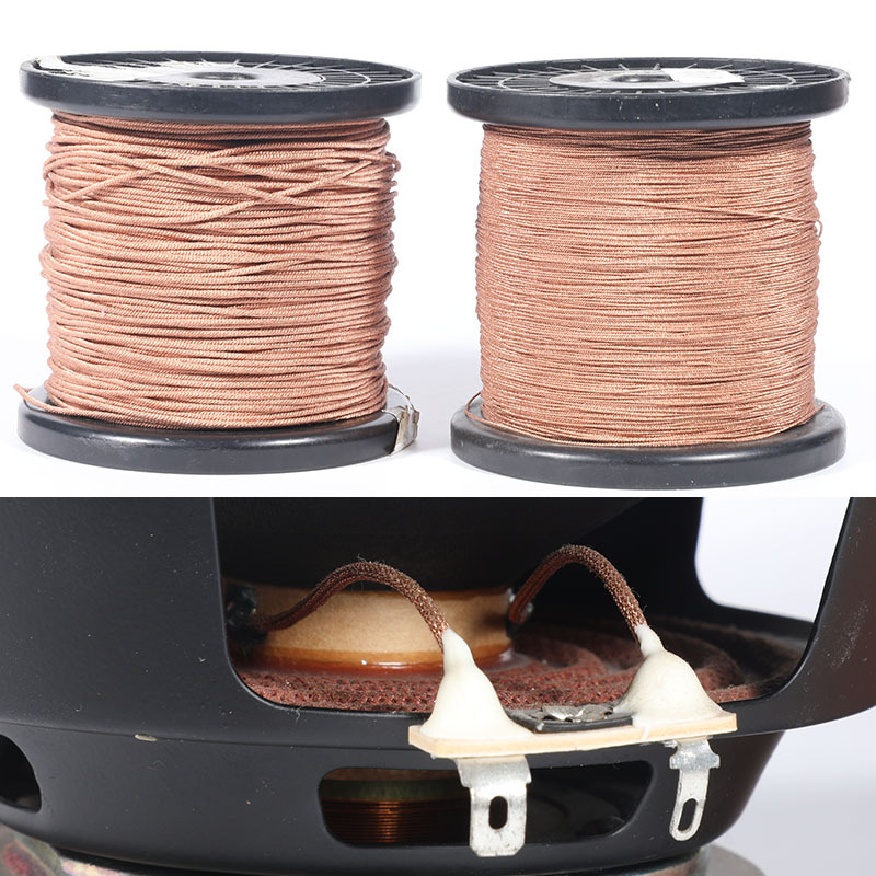 Speaker Wire Speaker Repair Parts 8-Strand 12-Strand Speaker Braided Wire Pure Copper Stranded Wire Gold Color 1.0m Price