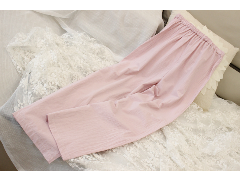 Cặp vợ chồng mới mẫu nam và nữ giặt đồ cotton dài tay quần pyjama thiết lập dịch vụ tại nhà mùa xuân và mùa thu kiểu đồ bộ may vải thun bông
