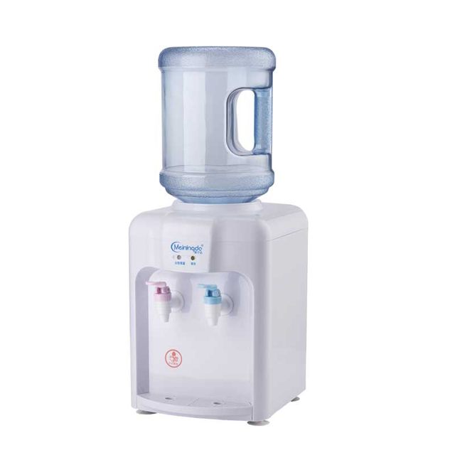 Meninda water dispenser desktop ເຄື່ອງເຮັດຄວາມເຢັນຂະຫນາດນ້ອຍໃນຄົວເຮືອນໃຫ້ຄວາມຮ້ອນ mini office desktop ice warm dormory