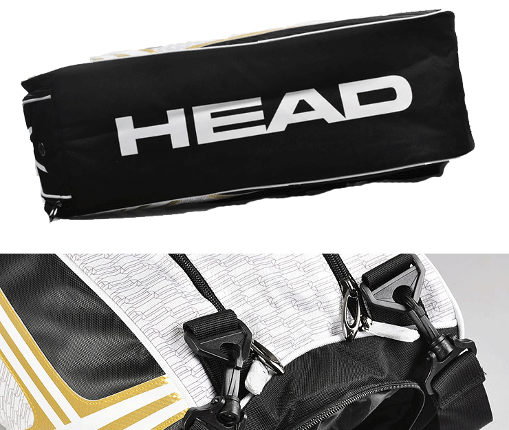 Chính hãng đầu Hyde túi quần vợt sáu gói chín gói ba lô cầu lông túi mới vợt tennis 255g