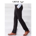 Quần mới của nam giới quần dài thẳng màu rắn Slim kinh doanh phù hợp với quần dài quần dài miễn phí màu đen phù hợp với quần 01 quần vải caro Suit phù hợp