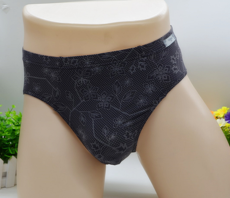 2 hộp Fu Ni chính hãng cho nam mát mẻ mát mẻ bằng sợi microfiber băng lụa thời trang 0598 quần sịp nam