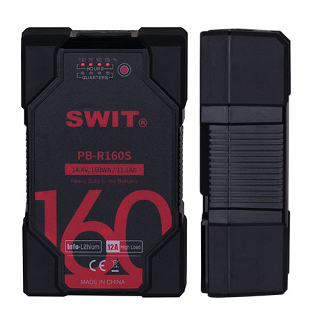 View Weiwei (SWIT) PB-R160S (V port) 160Wh intelligent digital quick-charging waterproof and anti-fall lithium battery