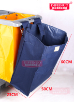 Hanting cleaning car waterproof hotel room work car hanging out garbage bag cloth grass bag cloth grass car cloth bag cashier bag