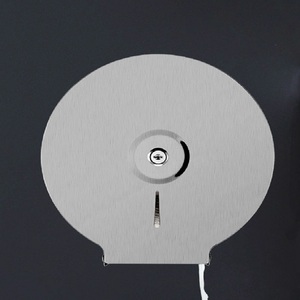 304不锈钢卷纸盒防水免打孔家商