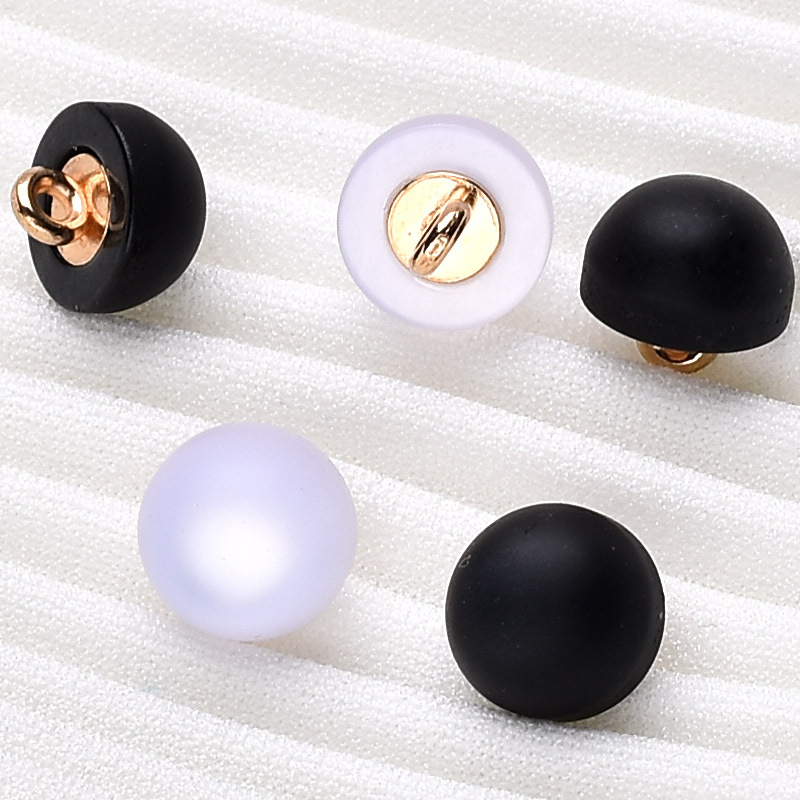 Pearl Buttons Matte Frosted Pearl Buttons Semi-Circular with Shank White Chiffon Buttons Elegant Shirt Buttons Mushroom Shape Pearl Buttons Matte Frosted Pearl Buttons Semi-Circular with Shank White Chiffon Buttons Elegant Shirt Buttons Mushroom Shape