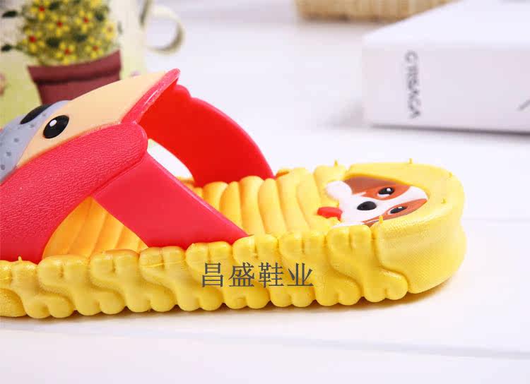 Pantoufles enfants en autre pour été - semelle caoutchouc - Ref 1026754 Image 3