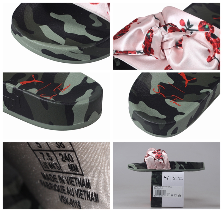 Hummer Puma x sue Tsai Sandals đi dép nữ in nơ 369410-01 - Dép thể thao dép chính hãng
