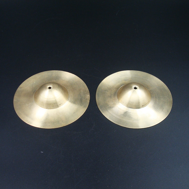 Cymbals đồng nhỏ cymbals trẻ em bộ gõ nhạc cụ bằng đồng đồ chơi truyền thống đàn piano cho bé 5 tuổi