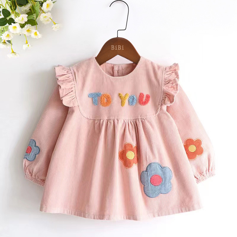 Baby smock waterproof anti-dirty bib baby back dressing