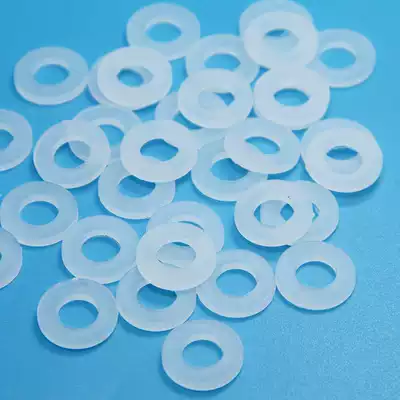 PE environmental protection plastic gasket Transparent gasket Plastic insulation gasket Soft nylon washer flat pad 5-12 100 price