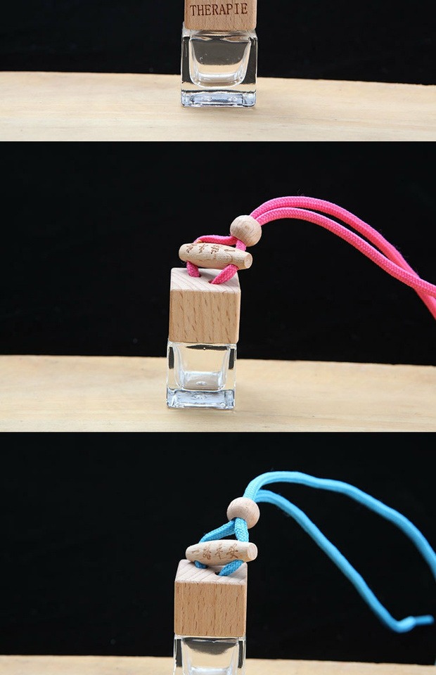 Xe nước hoa mặt dây chuyền chai hương liệu chai rỗng chai Xe hơi nội thất clip treo phụ kiện xe hơi phụ nữ cung cấp đồ trang trí trang trí taplo ô tô đẹp