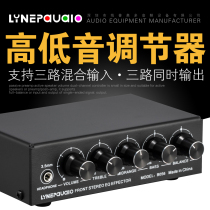 前置立体声放大器 高 中 低音调节音效器 支持3混音器 USB 5V供电