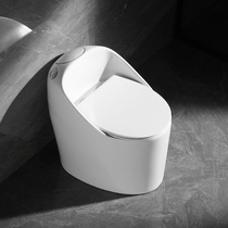 High face value egg type toilet Small household personality creative toilet Pumping siphon type silent toilet