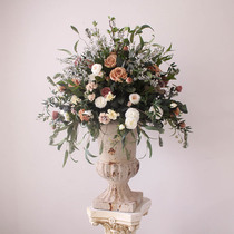 Emulated floral retro Rose combined floral Roman basin Suit Shop Hotel Decoration Flower Photography PHOTO SHOOTS