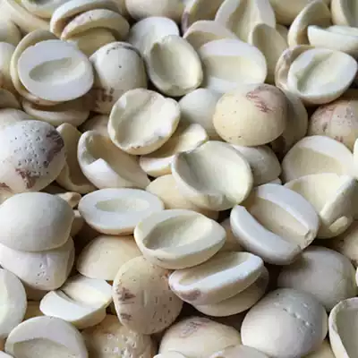 20-year-old new goods Hunan cored dry goods lotus seeds dermabrasion inch three lotus sulfur-free open edge white lotus seeds 500g