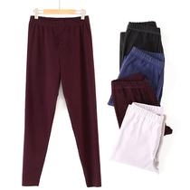 De velvet without trace self-heating mens warm pants trousers leggings men plus velvet padded thin velvet