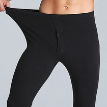 Unscarred velvet self-heating mens leggings warm pants mens autumn pants plus velvet thickened thin velvet Spring and Autumn new winter New