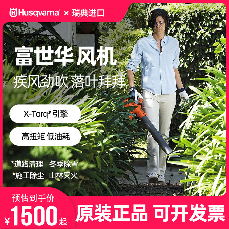 Swedish import of Fushihua Burden Hairdryer Wind Extinguishing greenhouse brash snow machine Falling Leaf Dust Blower