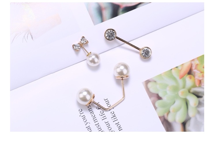 Hàn Quốc cung chống ánh sáng ngọc trai trâm cài pin khuy măng sét áo len nhỏ pin áo len phụ kiện nhỏ trâm cài áo pnj