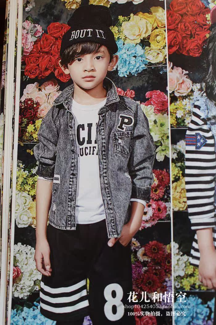 Chemise enfant à manche longue en toile - Ref 2083334 Image 3