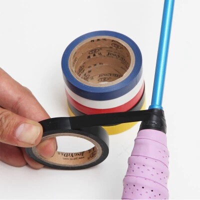 Buy 1) for 1) Badminton tennis racket Squash Suction Sweat with hand duct tape closure adhesive tape leaving no adhesive marks