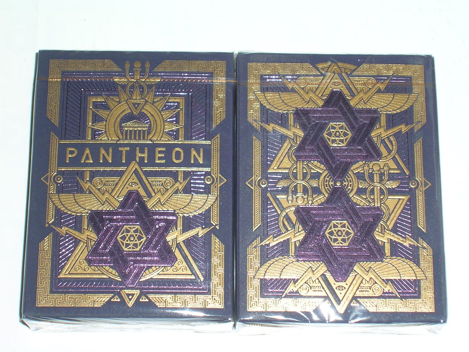 Original U.S. import PANTHEON Playing Cards Flower Cut Collection Poker cards