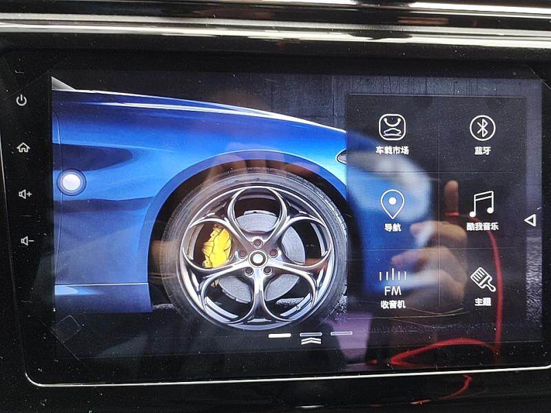 Dongfeng scenery 580 navigation upgrade installation Android software changed Klithard high German brushed machine system repair plus APP